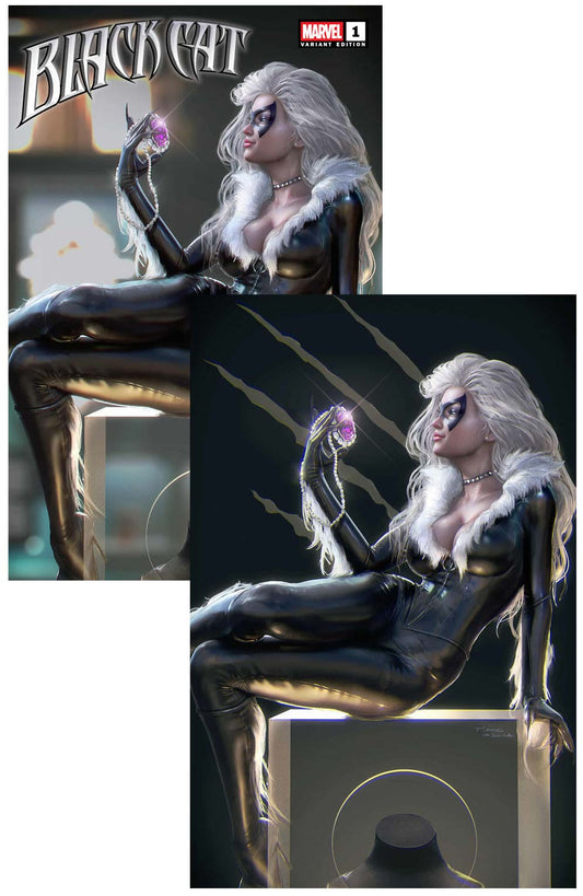 Black Cat #1 Tiago da Silva Variant Set