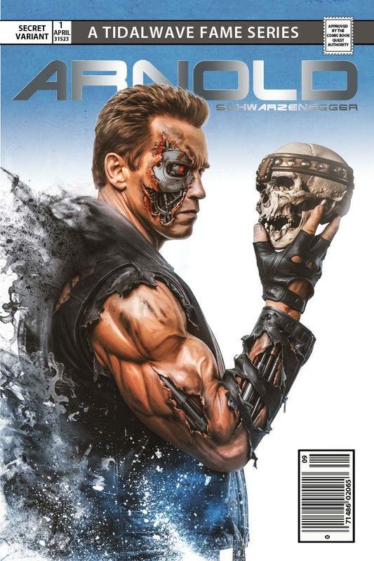 Arnold Schwarzenegger #1 Ultraraw26 Secret Spot Foil Variant LTD 20