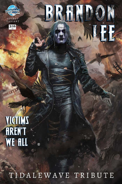 Brandon Lee #1 Rudy Ao The Crow Color Secret Variant LTD 40