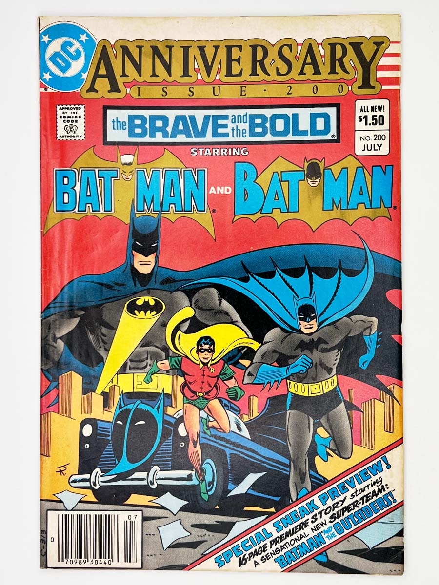 Brave and the Bold #200 1st Outsiders