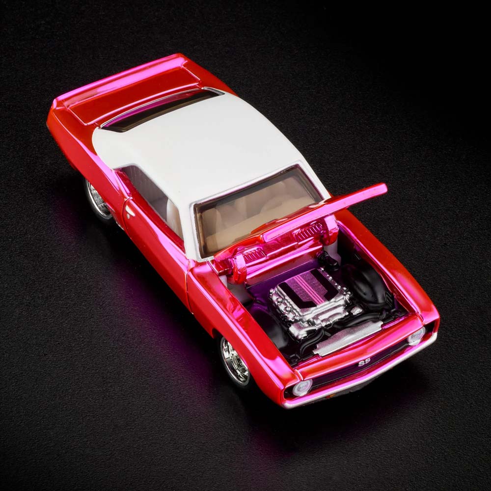 Hot Wheels RLC Exclusive 1969 Chevy Camaro SS Spectraflame Pink