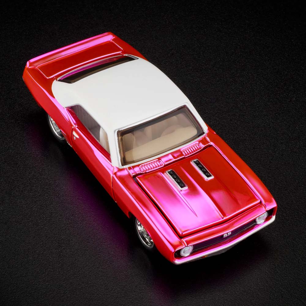 Hot Wheels RLC Exclusive 1969 Chevy Camaro SS Spectraflame Pink