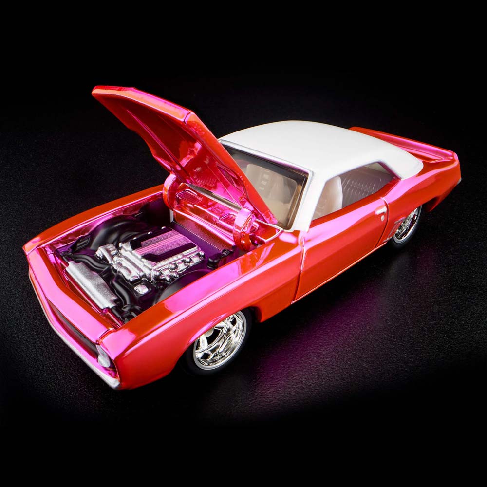 Hot Wheels RLC Exclusive 1969 Chevy Camaro SS Spectraflame Pink