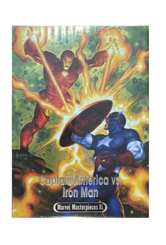 2024 Marvel Masterpiece XL Captain America vs Iron Man Battle Spectrum