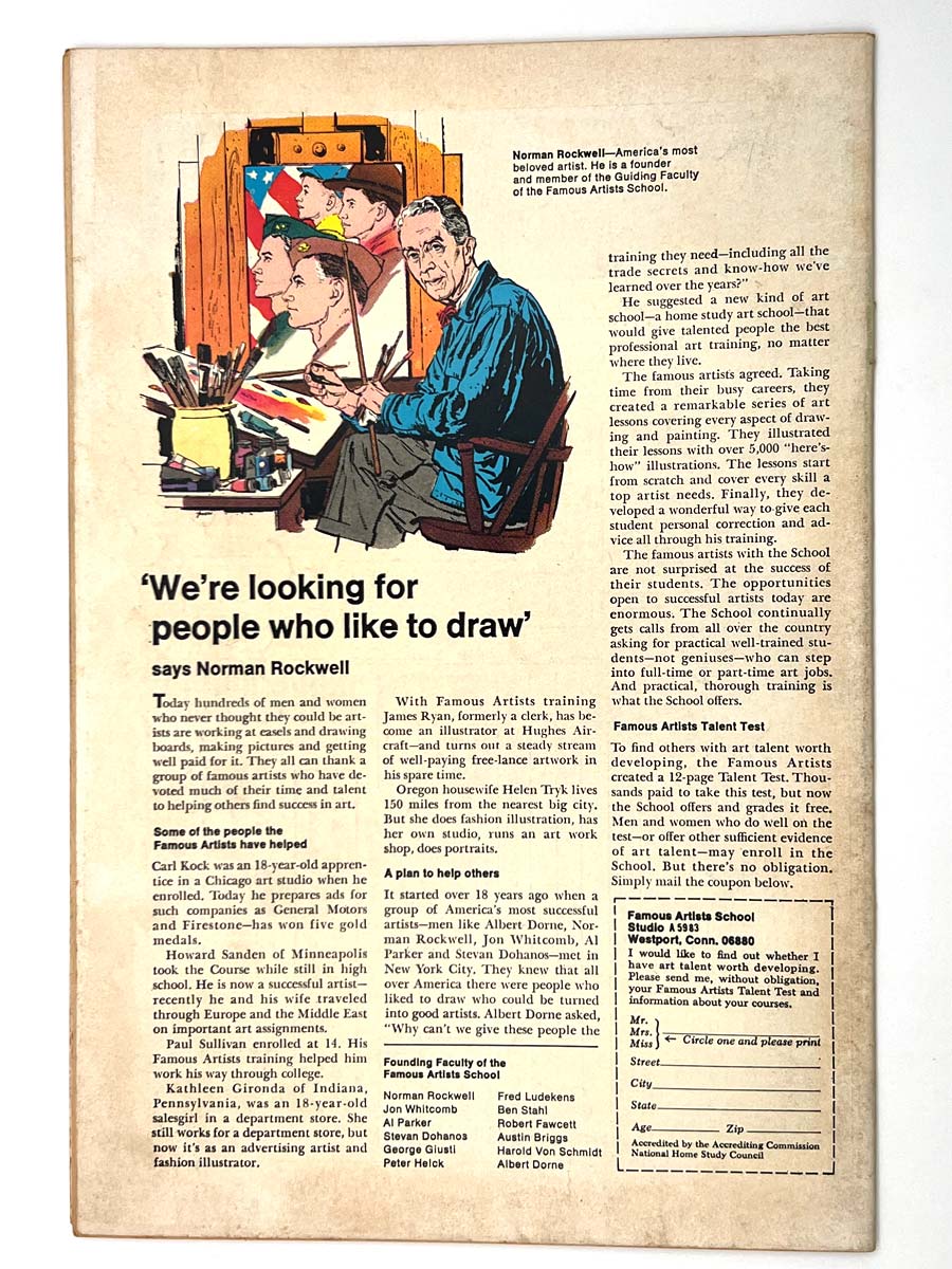 Captain America #112 Origin of Captain America Back