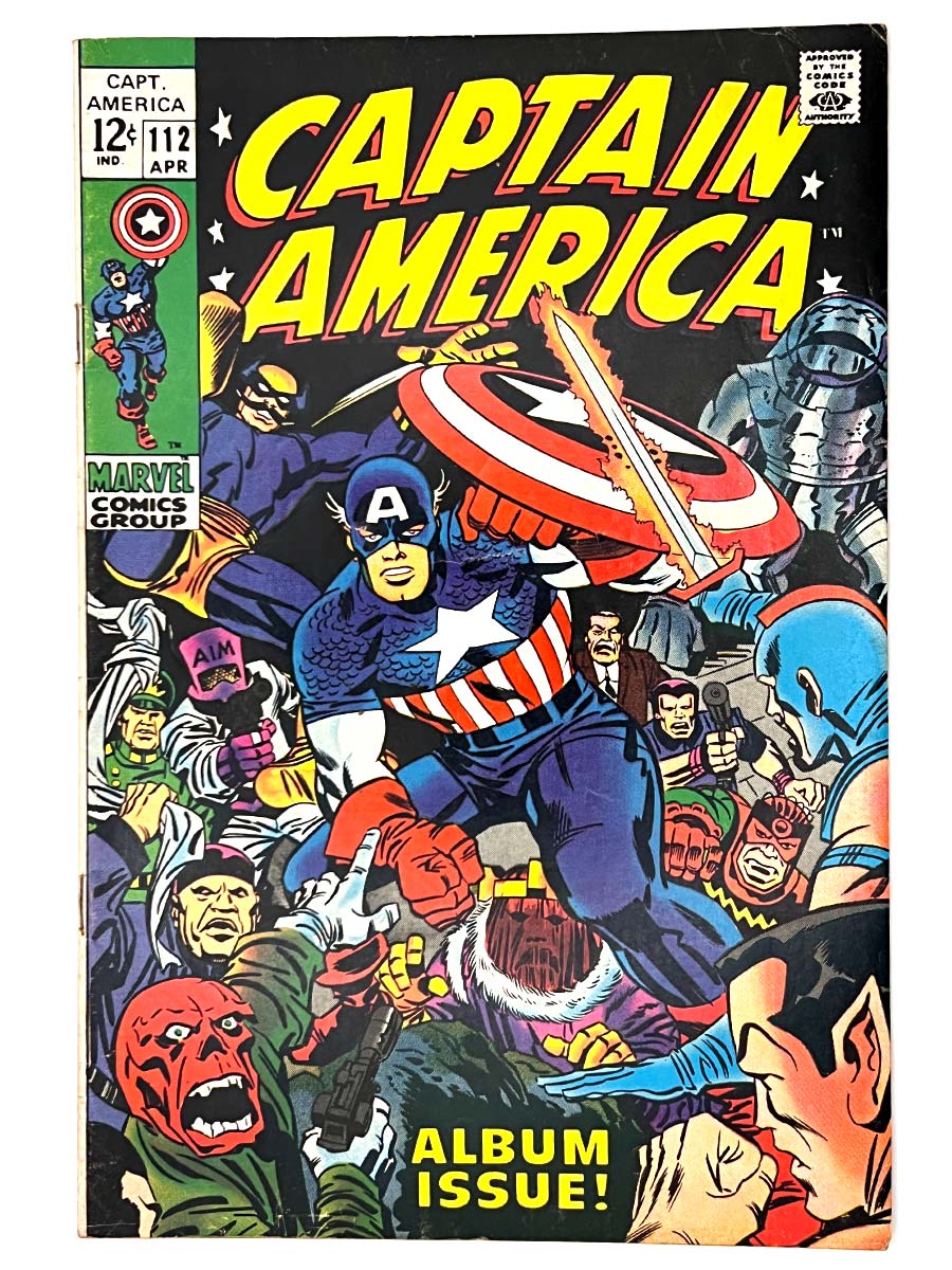 Captain America #112 Origin of Captain America