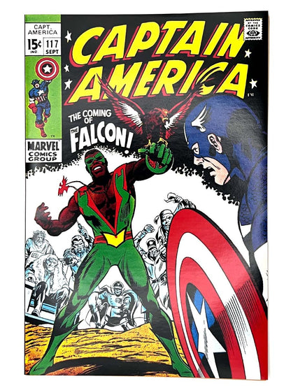 Captain America #117 1st App Falcon Coverless