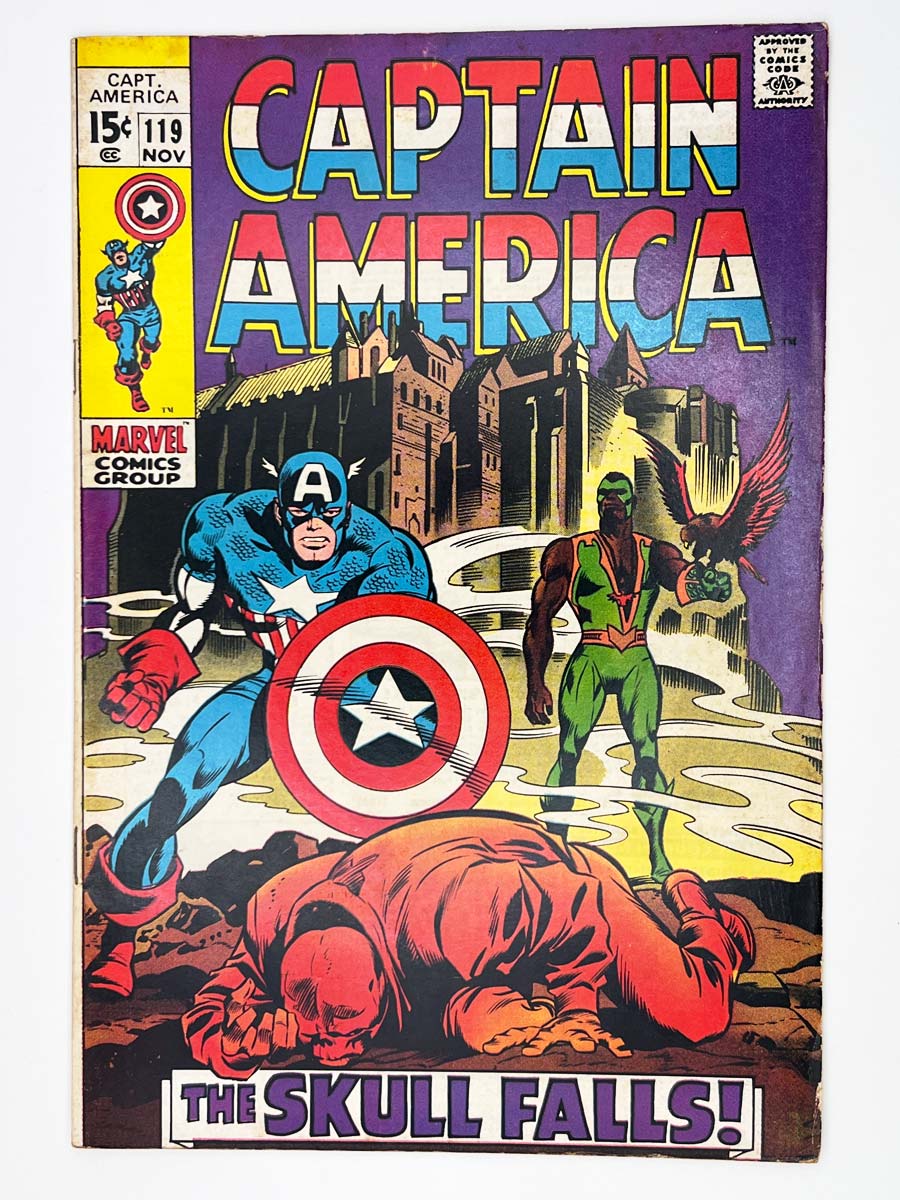 Captain America #119 3rd App Falcon