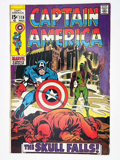 Captain America #119 3rd App Falcon