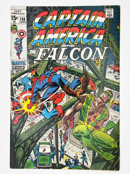 Captain America #138 Spider-Man Crossover