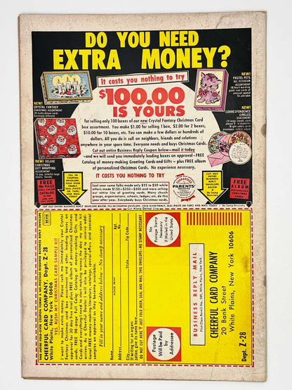 Captain America #142 Back