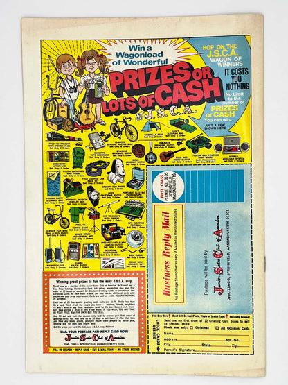 Captain America #166 Back