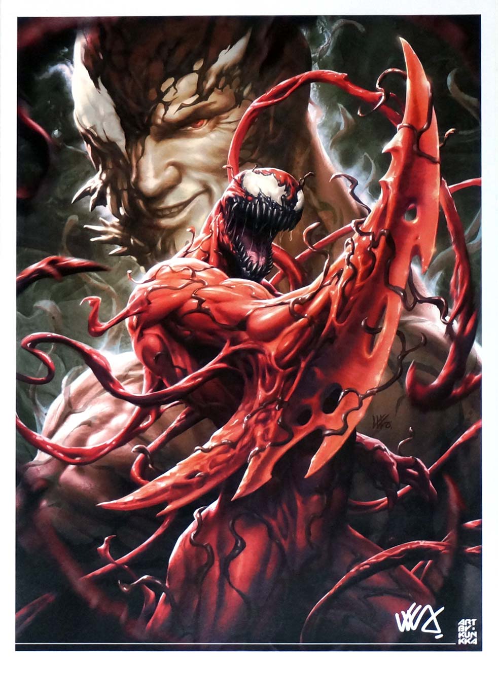 Carnage Poster Print Signed by Kunkka