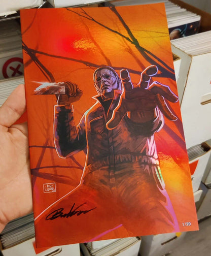 John Carpenter #1 Ben Vazquez Secret Blood Red Foil Variant SIGNED #1/20