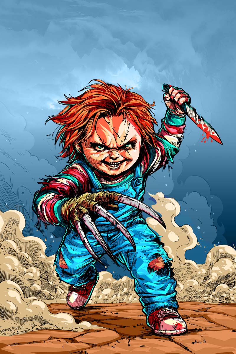 Birth of a Slasher #1 Avoltha Color Virgin Variant LTD 40 – Comic Book ...