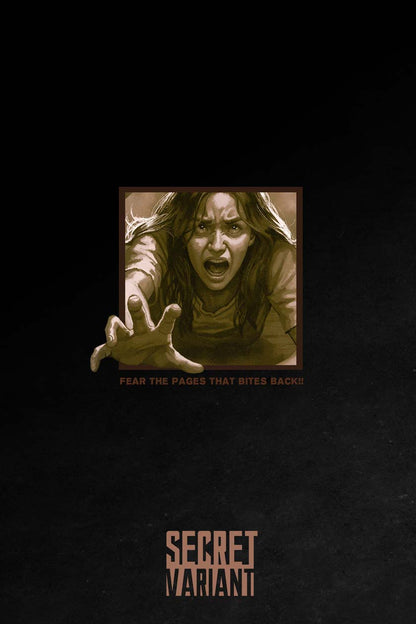 Classic Monsters #1 Ben Vazquez GTA Bronze Foil Variant Back