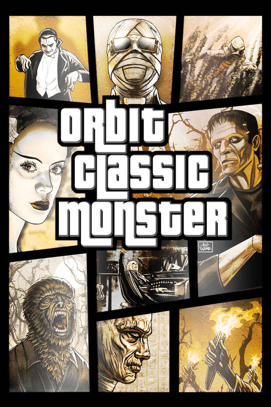 Classic Monsters #1 Ben Vazquez GTA Bronze Foil Variant