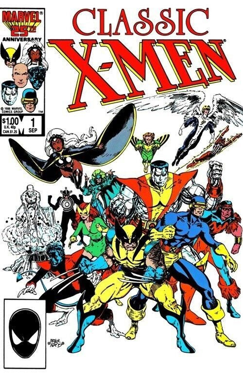 Classic X-Men #1 Reprints Giant-Size X-Men #1