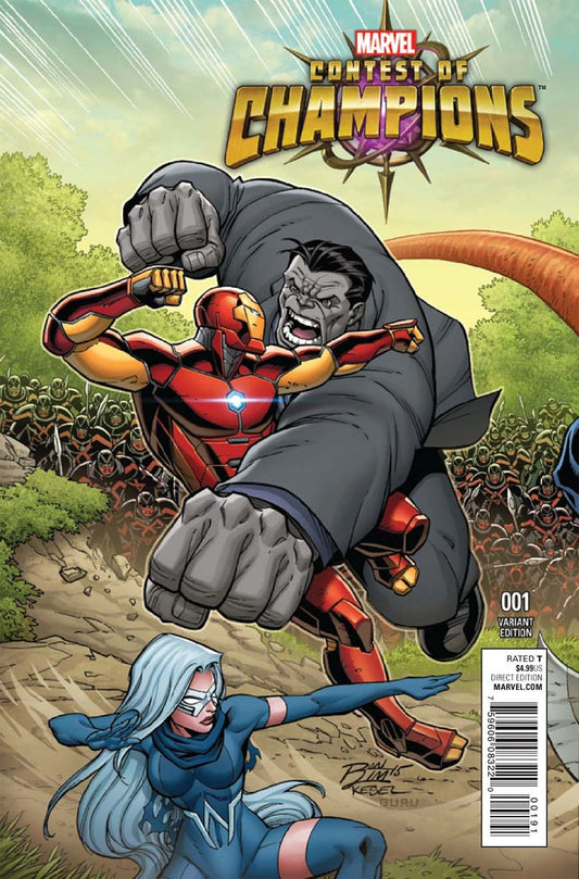 Contest of Champions #1 Ron Lim Trade Variant 1st White Fox