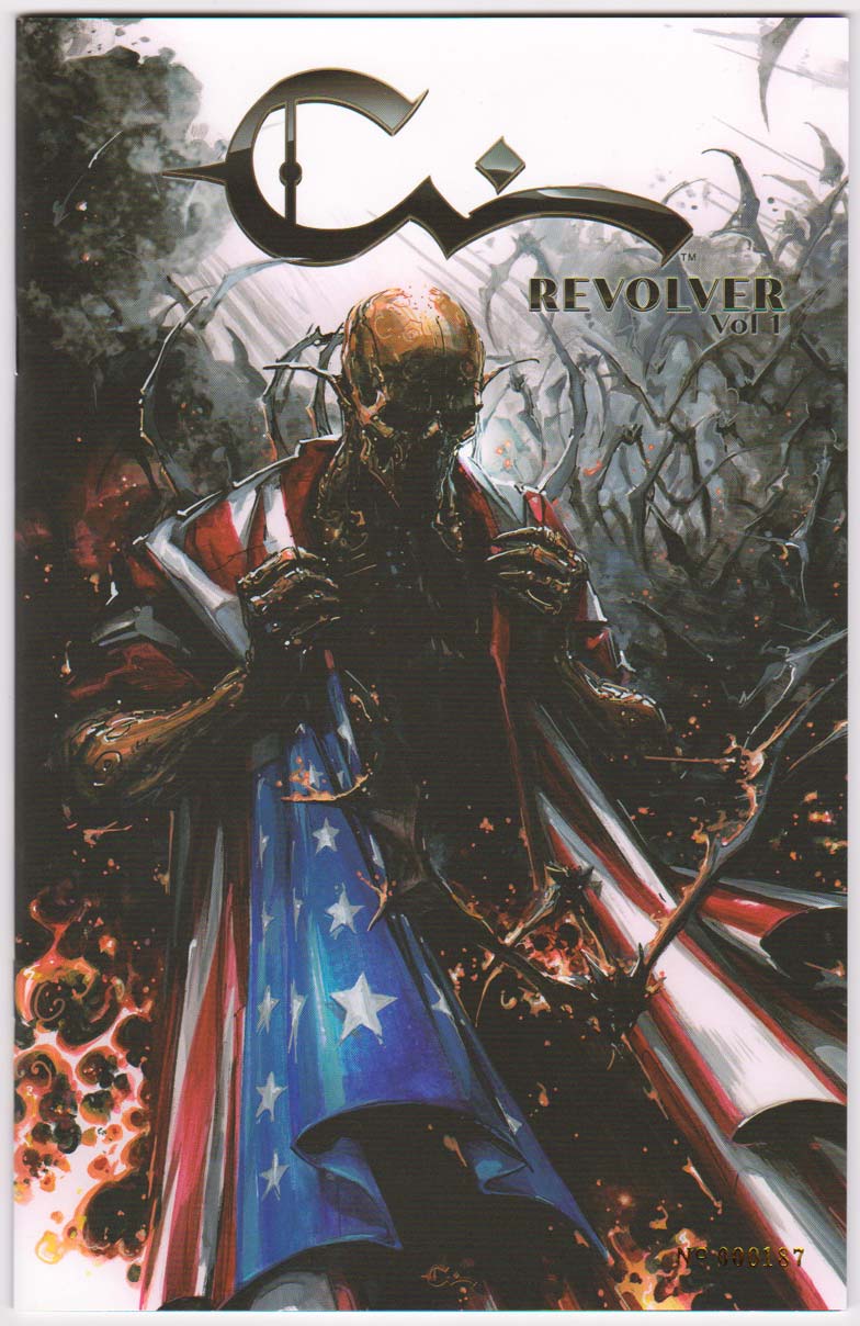 Clayton Crain Revolver Art Book Numbered #187