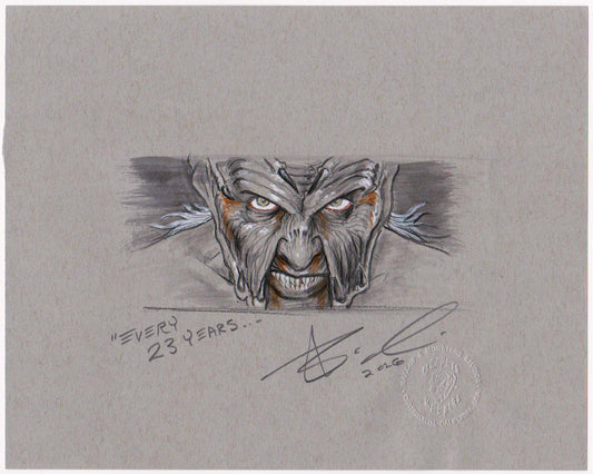 Jeepers Creepers Original Art by Makeup Effects Artist Brian Penikas