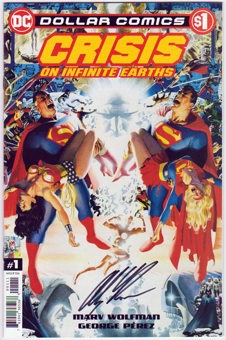 Crisis on Infinite Earths #1 Alex Ross Variant