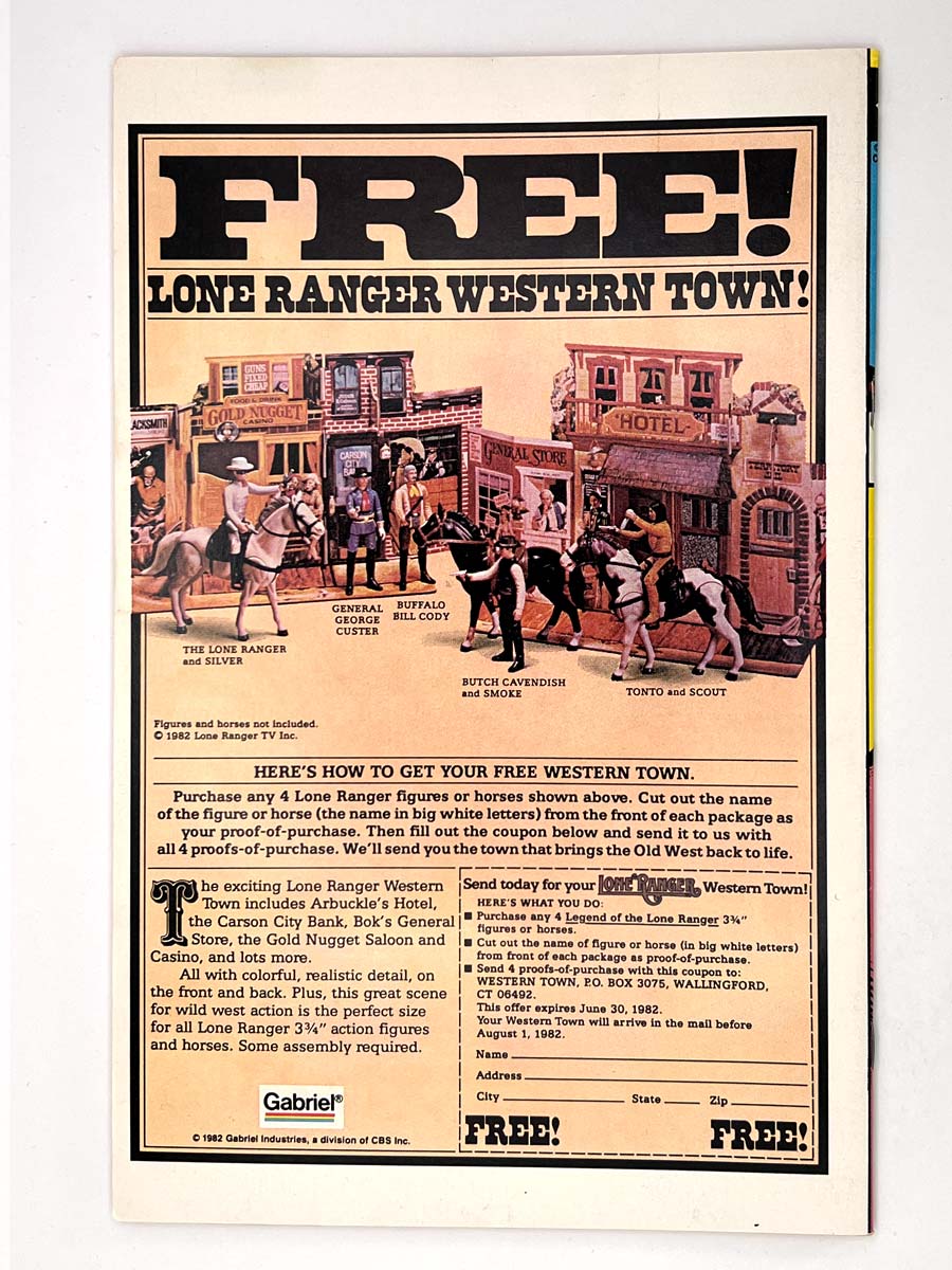 Daredevil #181 Back
