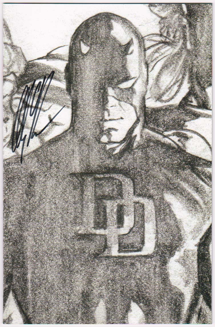 Daredevil #23 1:100 Alex Ross Timeless Sketch Virgin Variant Signed Alex Ross