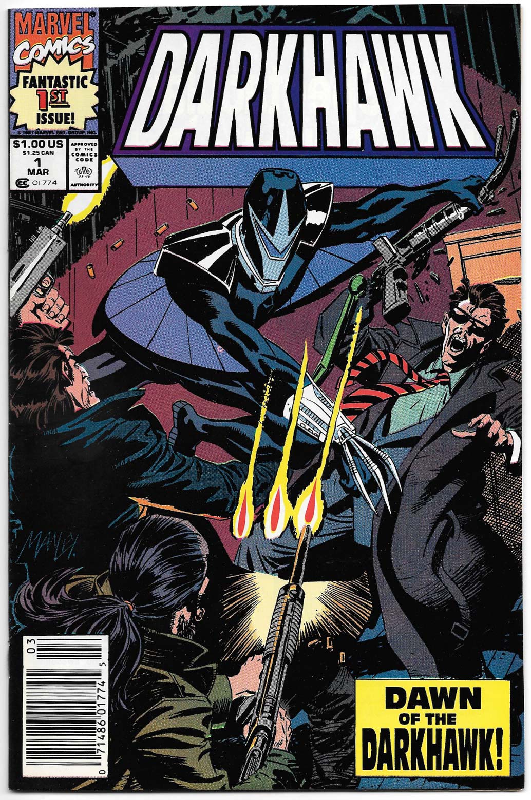 Darkhawk #1 Newsstand Edition 1st Darkhawk