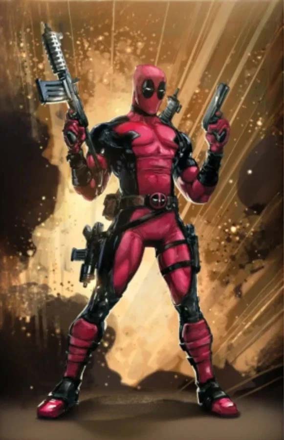 Wade Wilson Deadpool #1 Clayton Crain 1:50 Retail Variant