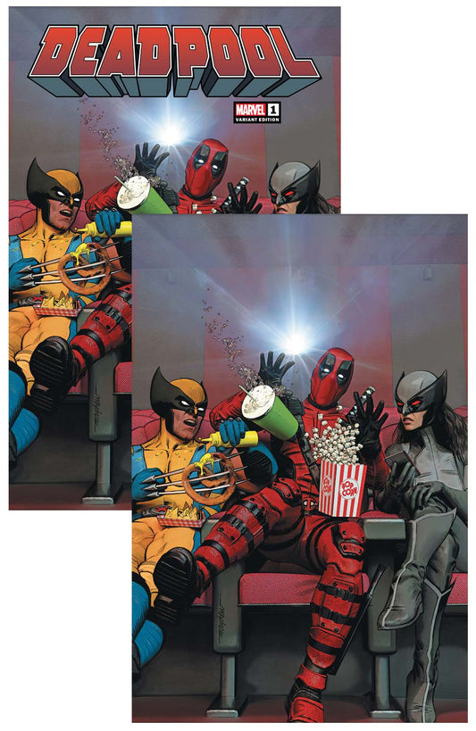 Deadpool #1 Mike Mayhew Variant SET 1st Death Grip