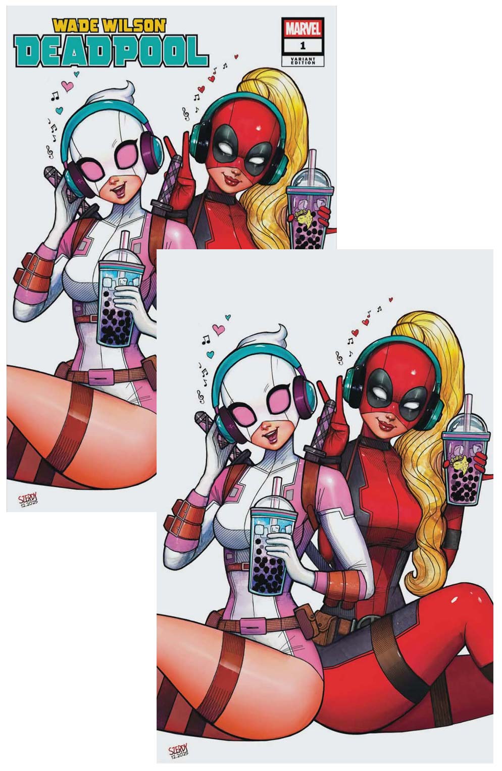 Wade Wilson Deadpool #1 Nathan Szerdy Variant SET