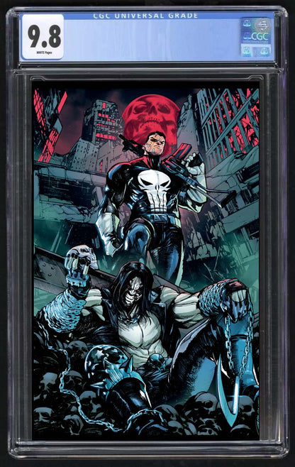 Deadpool / Batman #1 Alessandro Cappuccio Virgin Variant Back