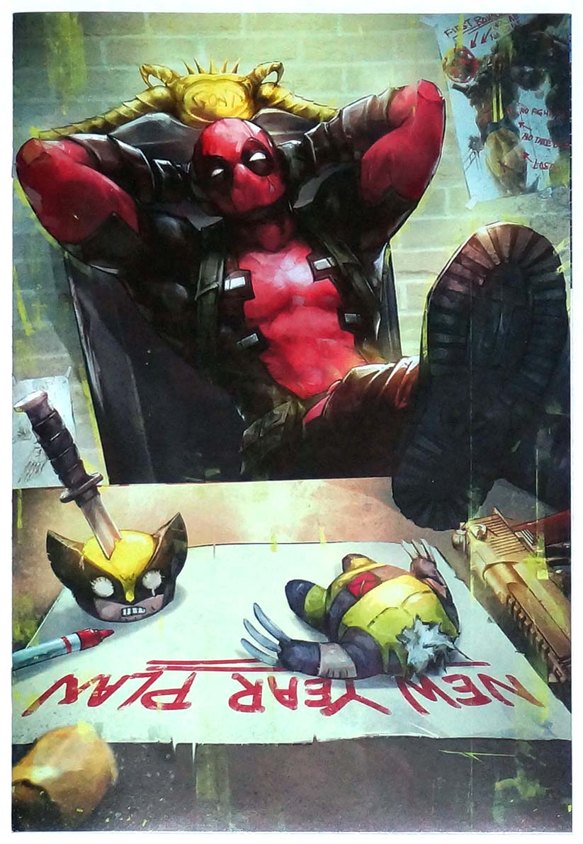 Deadpool Wolverine #1 Ivan Tao Virgin Variant