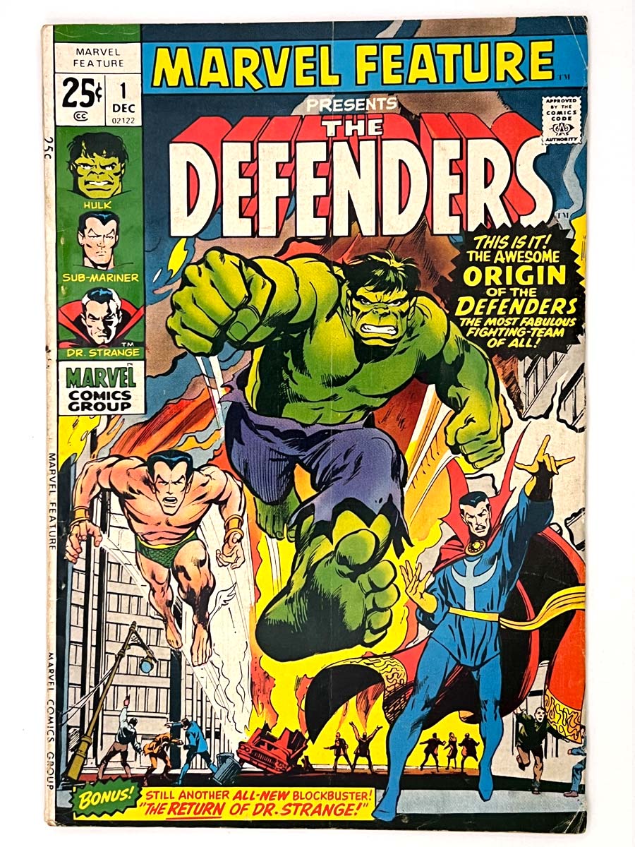 Marvel Feature Presents Defenders #1 1st App Defenders