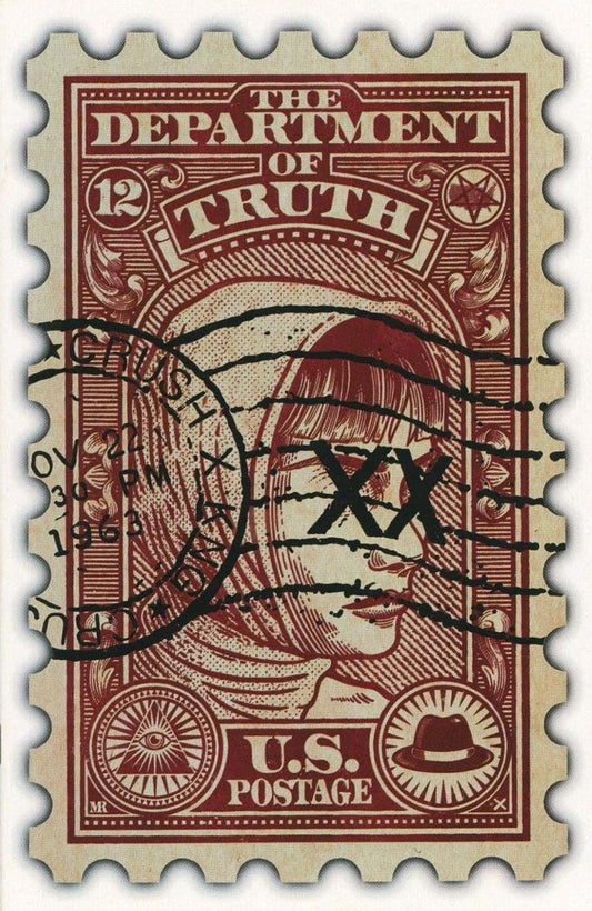 Department of Truth #12 Matt Ritchie Stamp Virgin Variant