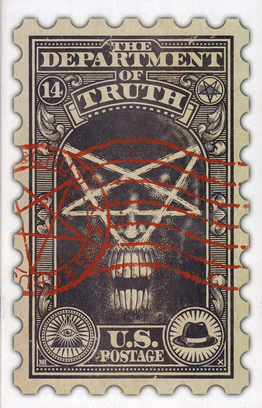 Department of Truth #14 Matt Ritchie Stamp Virgin Variant