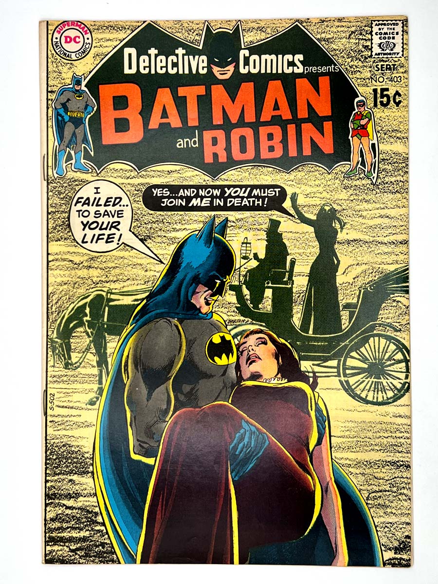 Detective Comics #403 Batman & Robin Neal Adams