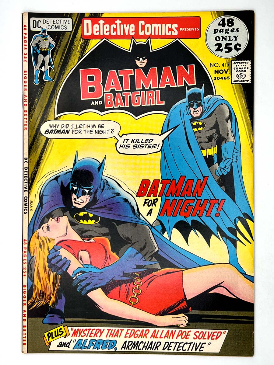 Detective Comics #417 Batman & Batgirl Neal Adams