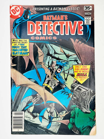 Detective Comics #477 1st Cameo Clayface