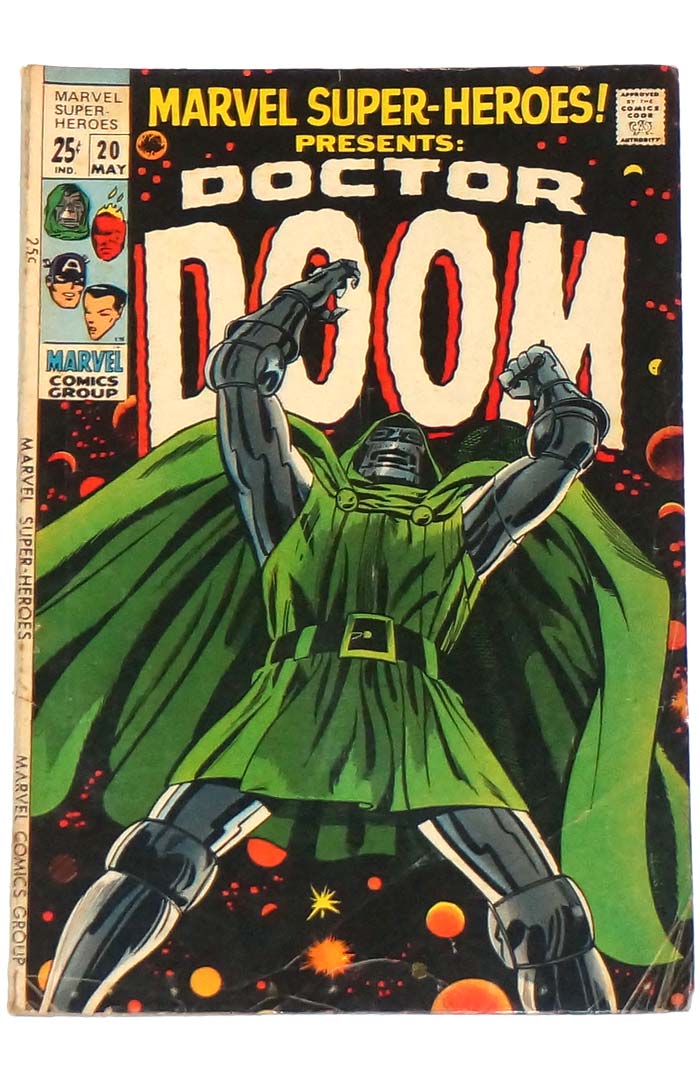 Marvel Super-Heroes #20 Presents Doctor Doom 1st Valeria