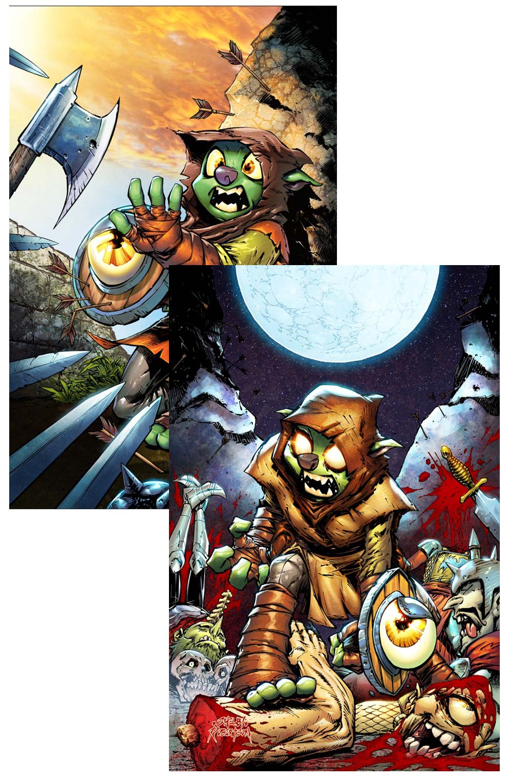 Dorc #4 Shelby Robertson Virgin Variant SET
