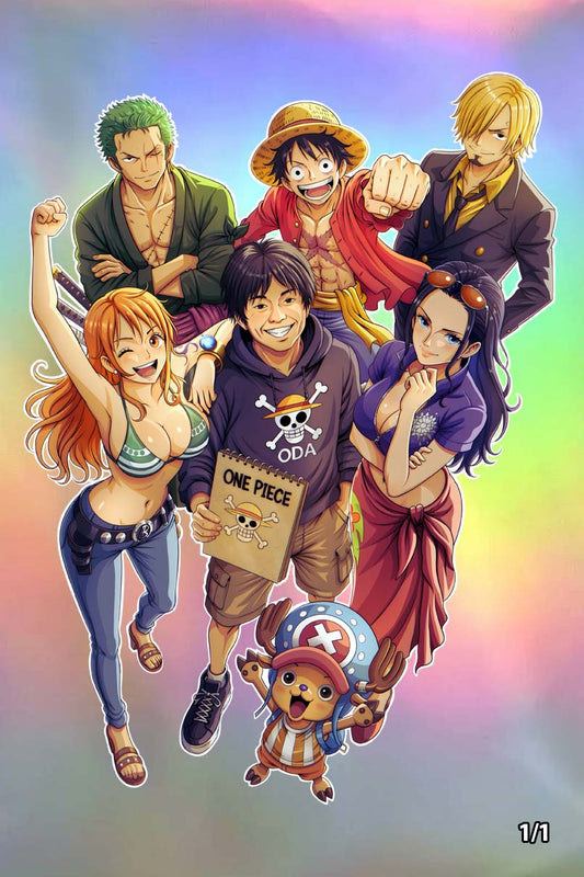 Eiichiro Oda #1 Fame Series Midniteblue Foil Variant LTD 1/1
