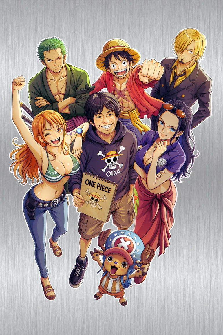 Eiichiro Oda #1 Fame Series Midniteblue Metal Variant LTD 5