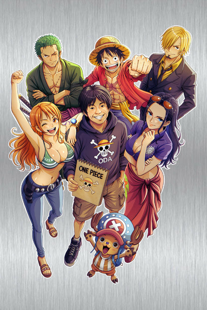 Eiichiro Oda #1 Fame Series Midniteblue Metal Variant LTD 5