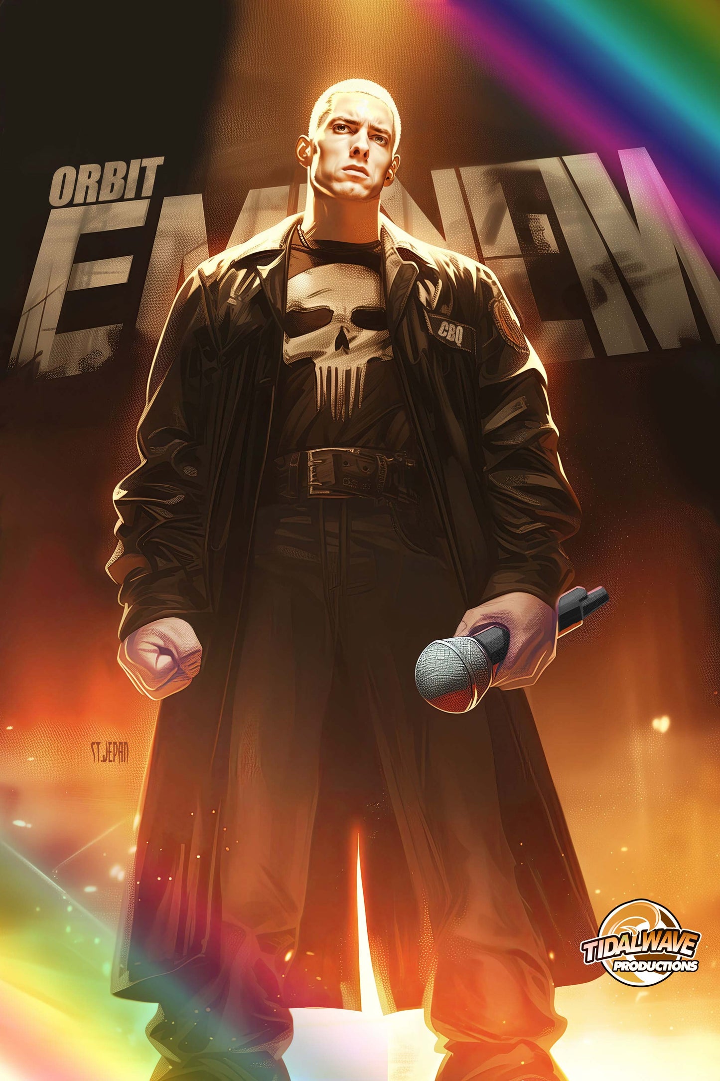 Eminem #1 Secret Foil Variant by St. Jepan LTD 25