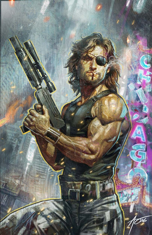 Escape From New York: Escape From Chicago #1 Rudy AO Secret Metal Variant LTD 5