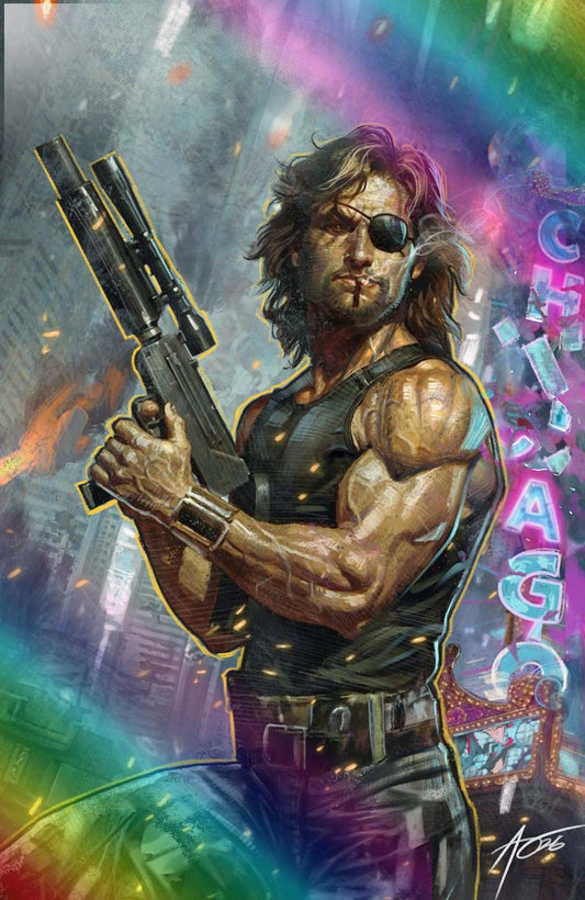 Escape From New York: Escape From Chicago #1 Rudy AO Secret Foil Variant LTD 45
