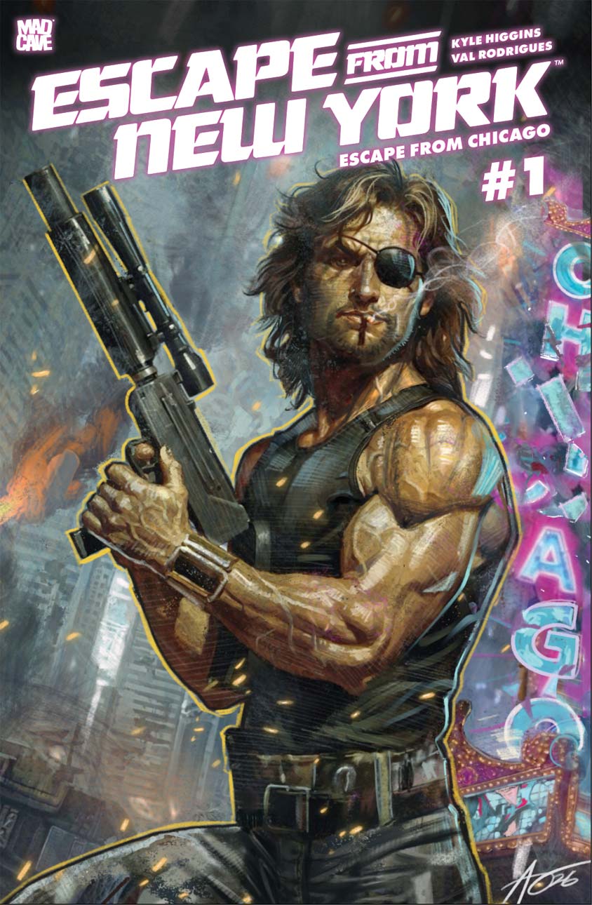 Escape From New York: Escape From Chicago #1 Rudy AO Secret Trade Variant