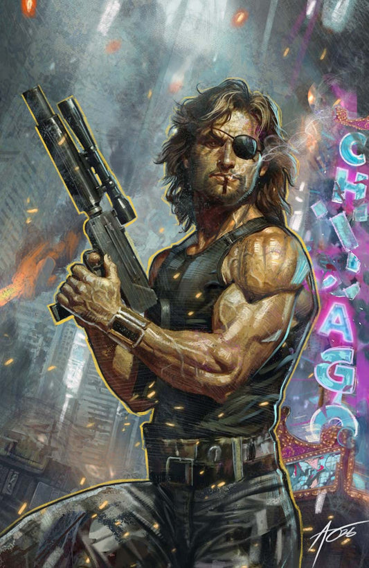 Escape From New York: Escape From Chicago #1 Rudy AO Secret Virgin Variant